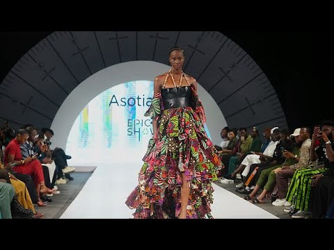 YouTube video thumbnail: Young Designers Grace the Runway at Fashion Finest Africa’s Show in Lagos