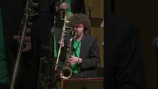 The Two O'Clock Lab Band plays Second Chance (2025) featuring Kenyon Kremin on tenor saxophone.