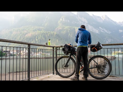 Mi DÍA Más Difícil 😵. CRUZANDO En BICI LAS MONTAÑAS de ITALIA