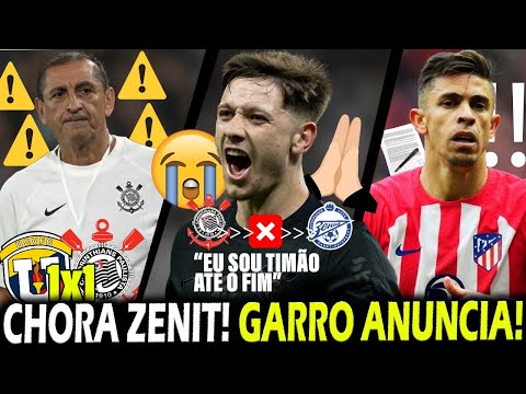 LOUCURA! GARRO no ZENIT? AUGUSTO ANUNCIOU TUDO! GABRIEL PAULISTA É TIMÃO! VEXAME e+