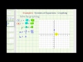 Solving Systems of Linear Equations by Graphing