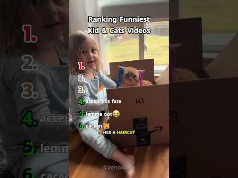 She Happy For Me😭 #funny #toddlers #cat #funnyshorts