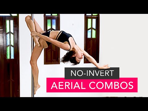 No Inverts Needed: Beginner-Friendly Aerial Pole Dance Combos