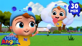 Baby John’s Big Lollipop Meltdown 🍭  | Little Angel And Friends Kid Songs