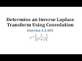 Convolution and Inverse Laplace Transform