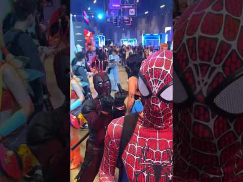 #spiderman #cosplay #marvel #comiccon #deadpool #music #backstreetboys #pop #automobile #deadpool3