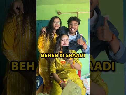 Gaon Me Behen Ki Shaadi ๐ #shorts #vlog #minivlog #familyvlog #wedding #villagelife
