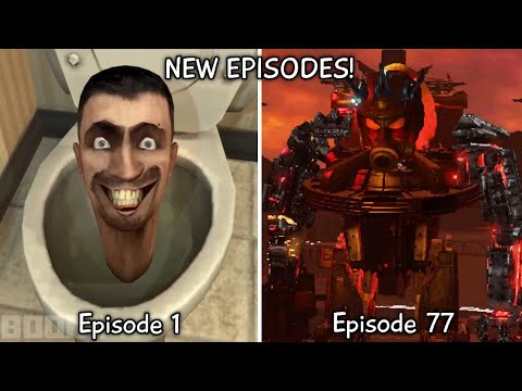 Skibidi Toilet 1 - 77 ALL Seasons & New Episodes (60 FPS REMASTERED) Computer Race (Episode 78?)