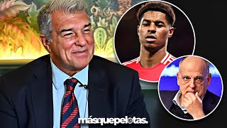 ¡LAPORTA DA LA CARA! Problemas con el Camp Nou, no-fichaje de Nico Williams, Tebas...