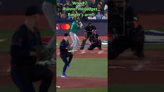 Addison Barger's INSANE ARM strikes FEAR into MLB baserunners!