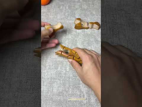 Asombrosa rompecabezas de madera manual#puzzle