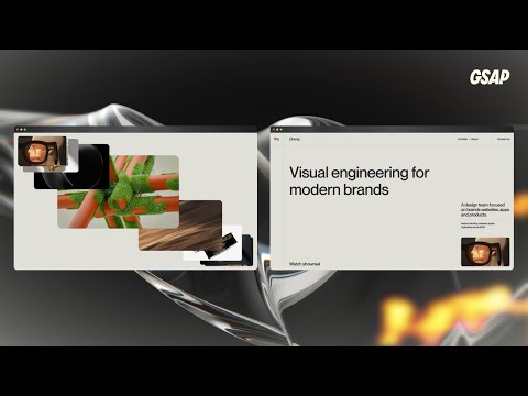 Landing Page Reveal Animation? GSAP Turned It into a Showreel
