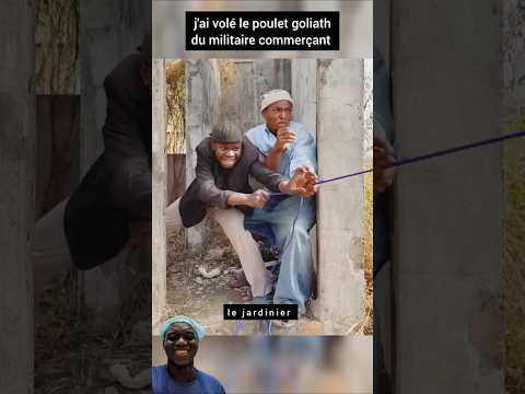 j'ai volé le poulet goliath du militaire commerçant