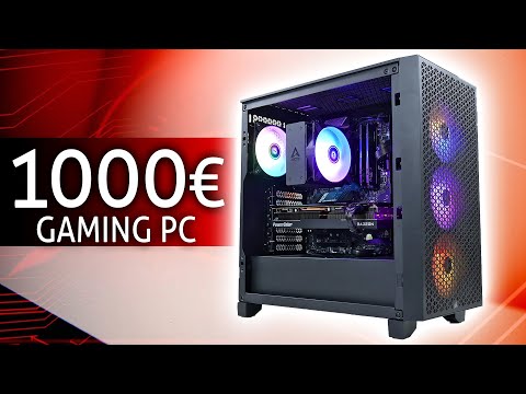 1000 Euro Gaming PC - Der BESTE Bau für 2024!