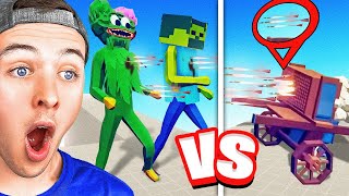 Reacting to 100 CUSTOM ZOMBIES vs 4 GODS!
