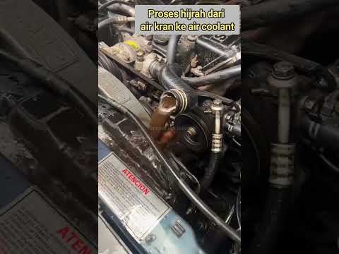 Gurah sebelum ganti air coolant