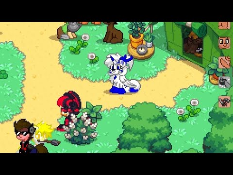 I'm playing pony town!💙🤍💙🤍💙 1# server!!