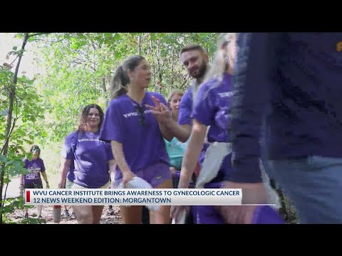 YouTube video thumbnail: WVU Cancer Institute Raises Awareness for Gynecologic Cancers