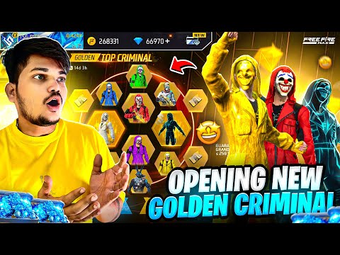 FREE FIRE I GOT ALL OLD TO NEW CRIMINAL BUNDLES IN LEVEL 1 ID NOOB TO PRO😍 - GARENA FREE FIRE