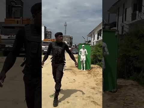 Kissing the statue wife #funny #fyp #shorts #comedy #videos #africa #trending #viralvideo