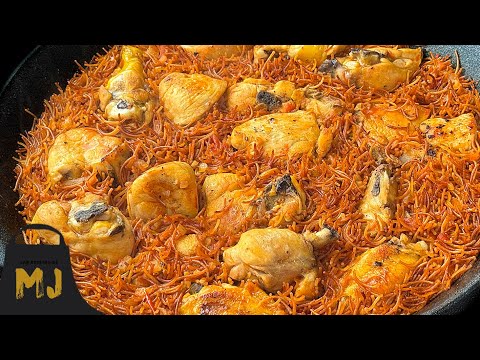 Fideuá de pollo