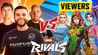 MARVEL RIVALS BUT WE PLAY AGAINST OUR VIEWERS