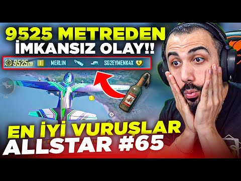 MOLOTOFLA 9525 METREDEN KİLL ALDI!! 😱 GÖRÜLMÜŞ EN İMKANSIZ OLAY! EN İYİ VURUŞLAR #65 | PUBG MOBILE