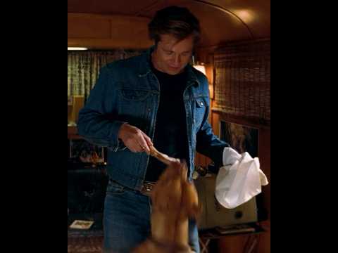 Brad Pitt Tames a Fierce Dog in ONCE UPON A TIME IN HOLLYWOOD! ๐๐ฅ