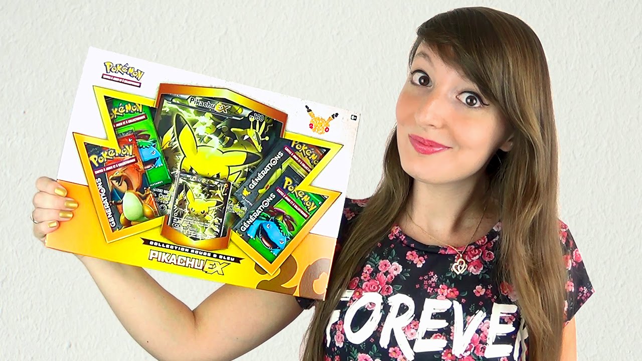 Ouverture du Coffret Pokémon PIKACHU EX Français ! MEILLEUR COFFRET POKÉMON ! PIKACHU FOREVER ♡