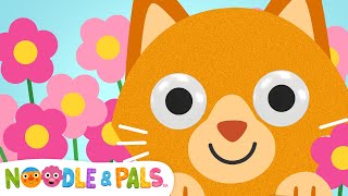Can You Find The Cat? | Kids Pet Song | Rooms Around The House | Noodle & Pals