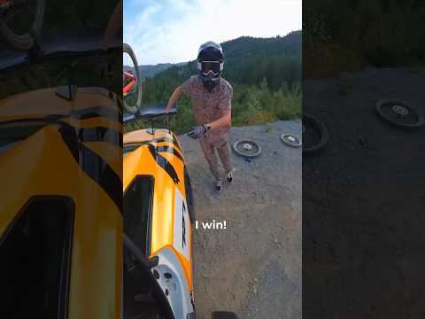Winner Drives GTR Home! #gtr #r35 #fastandfurious #enduro #rider #mtb