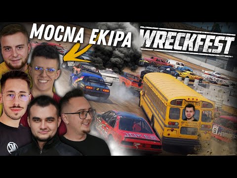 TA GRA WYGRYWA WSZYSTKO 😂 MOCNA EKIPA w WRECKFEST 🔥 WYŚCIGI WRAKAMI z MAFIASOLECTEAM ✅ MST