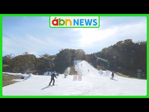 「紅葉と雪が楽しめるのはここだけ」軽井沢町で早くもスキー場がオープン(abnニュース 2025.11.01)