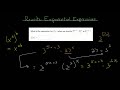 Exponential Expressions and Properties