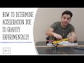 Acceleration Due to Gravity Experiment