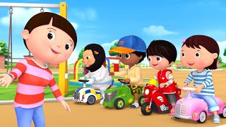 Racing Fun at the Playground: Mia and Jacus Take the Lead! 🏁 | Fun Baby Songs | Classic Baby Songs