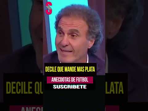 ⚽ ANÉCDOTAS DE FUTBOL: Óscar Ruggeri, Negro Santos y Hugo Sánchez / Decile que mande más plata.