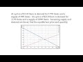 Supply and Demand Functions