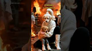 丈夫不幸离世，妈妈带着孩子勇敢前行 #pets #老友狗狗 #黃狗 #animals #movie #燕趙金洋 #cute #创作者扶持计划 #创作者中心 #寵物友善日常 #主人