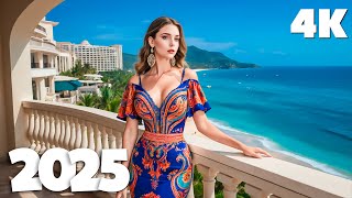 Tropical Summer Vibes 2025 🌴 The Best Of Vocal Deep House Music Mix 4K UHD for TV Relaxation