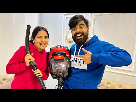 Vaccum Cleaner se safai asan hogyi 🤩