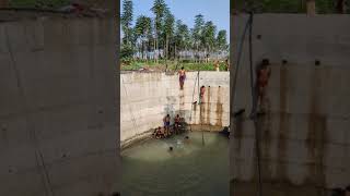 village boys swimming video