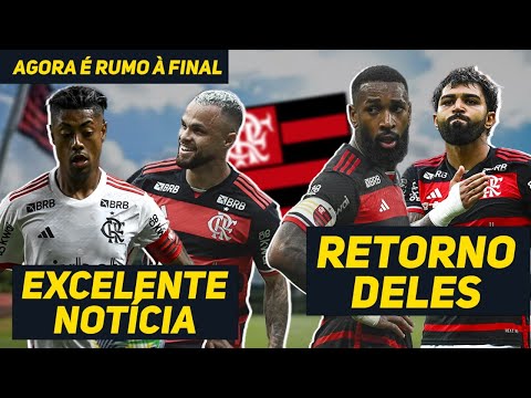 Flamengo tem ótimas notícias após vitória sobre o Cruzeiro, agora é rumo À FINAL!