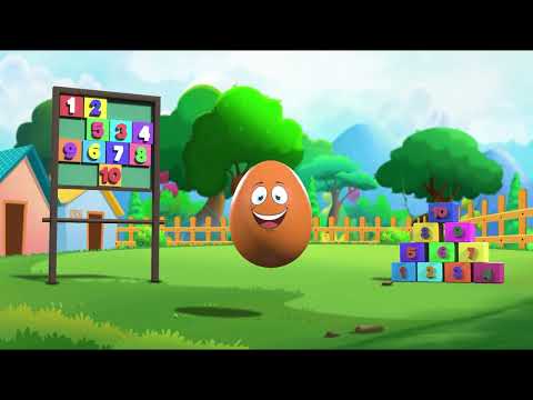 Surprise Eggs Numbers Song 1-10 Nursery Rhyme for Kids | Boo Boo Kids