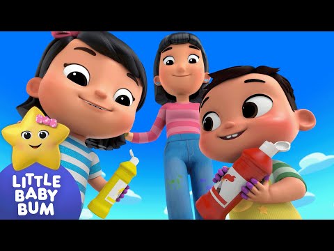 Mixing Colours | Little Baby Bum | Cars, Trucks & Vehicles Cartoon | Moonbug Kids