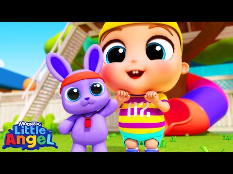 Move And Exercise | Animal Learning Videos | Little Angel Kids Songs & Nursery Rhymes