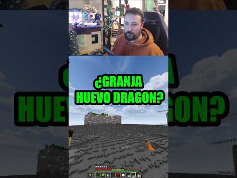 ¿Granja Huevos Dragon? #minecraft #minecrafttutorial #minecraftbuilding #minecraftmemes #gaming