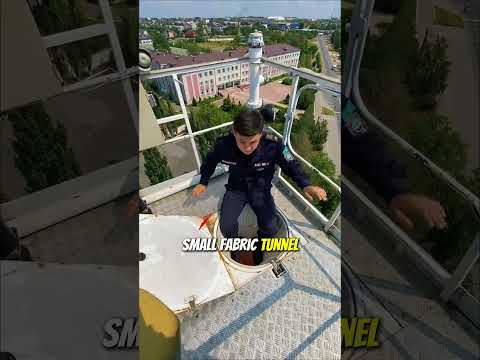 CRAZIEST Firefighter Test EVER!😯 #shorts #explore #firefighter