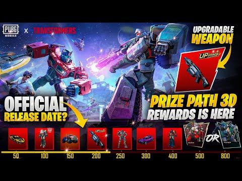 3.9 Update Prize Path | Upgradable Weapon Confirm | Transformer x PUBGM
