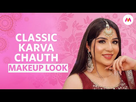 GRWM For Karva Chauth ft. @ArushiPahwa | Soft Smokey Eye Makeup Look For Karva Chauth | Myntra